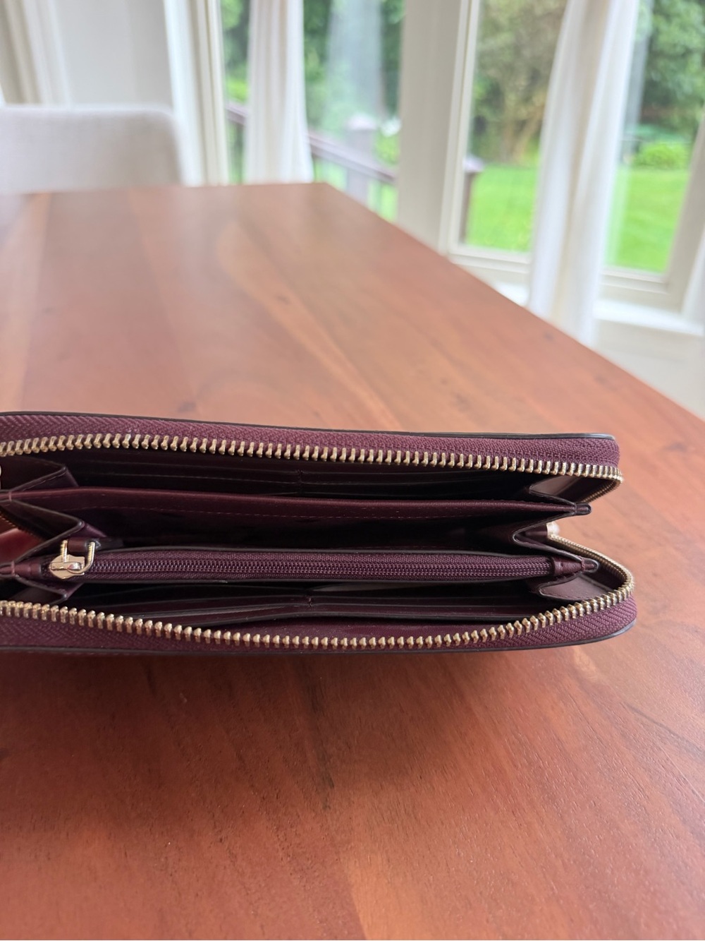 π·β¨ Kate Spade New York Burgundy Satchel + Matching Wallet Set ππ - Picture 7 of 11